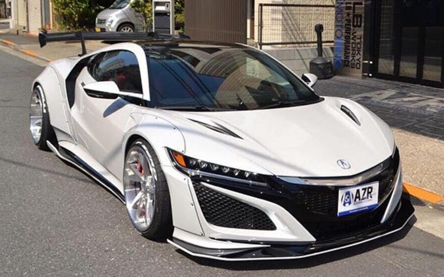 Acura NSX by Azzurre Motoring on Forgiato Wheels (S221-ECL) '2019